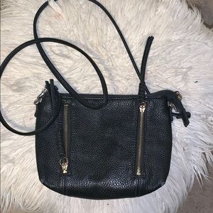 Mini black purse